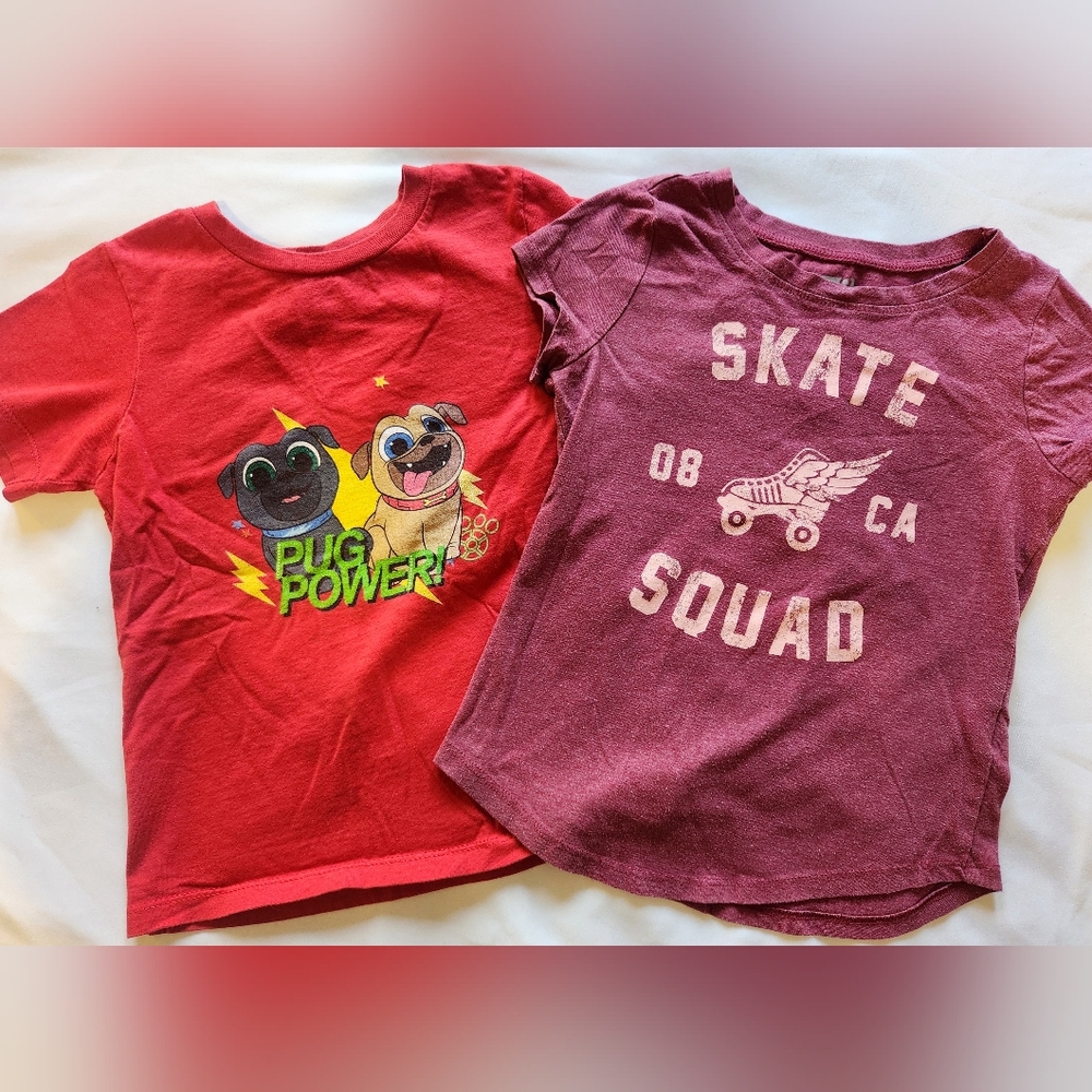 Kids- Size 4 and 4t t-shirts.